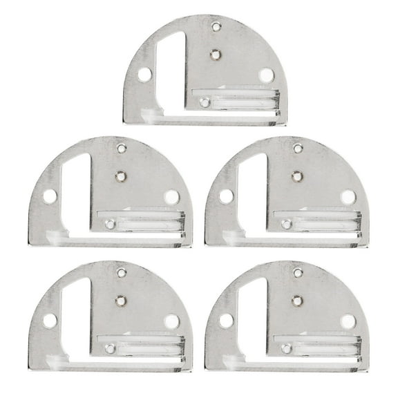 Sewing Machine Accessories, Industrial Sewing Machines Replacement Needle Plate with High Hardness, Chrome Plated Parts Stainless Steel for Easy Installation in Home Sewing