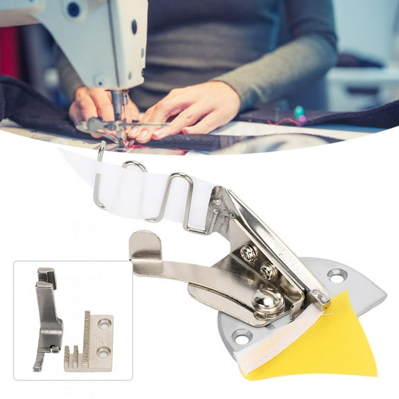Sewing Machine Accessories,Sewing Machine Double Folder Lockstitch Industrial Binding Attachment Accessories,Binding Attachment