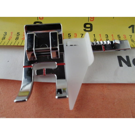 Sewing Machine Adjustable Guide Presser Foot - Fits All Low Shank Snap-On Singer*, Brother, Babylock, Euro-Pro, Janome, Kenmore, White, Juki, New Home, Simplicity, Elna and More!