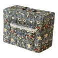 thumbnail image 1 of Sewing Machine Cover Floral Quilted Sewing Machine Cover with Pocket Craft Room Sewings Organizer Sewing Machine Storage Cover with Protective Layer and Built in Compartments, 1 of 3