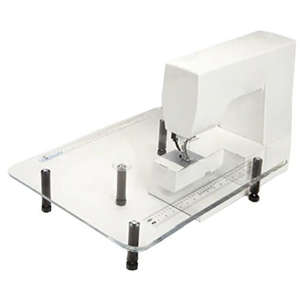 Clear Acrylic Large Sewing Machine Extension Table 18" x 24"