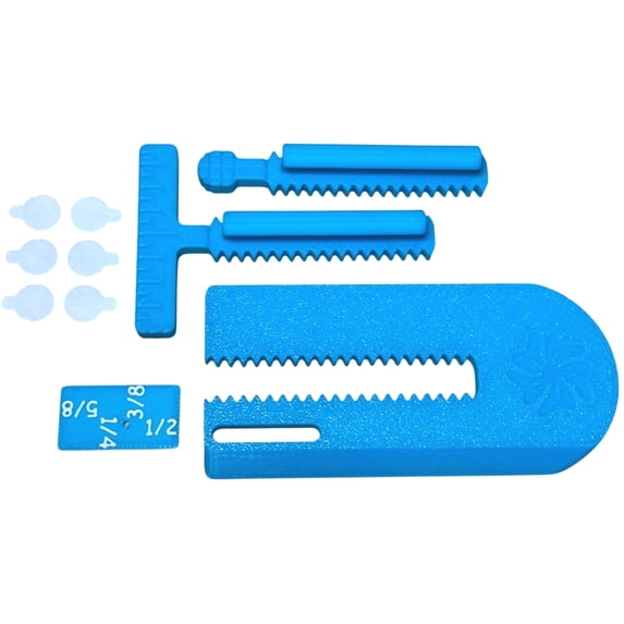 Sewing Machine Edge Guide Blue