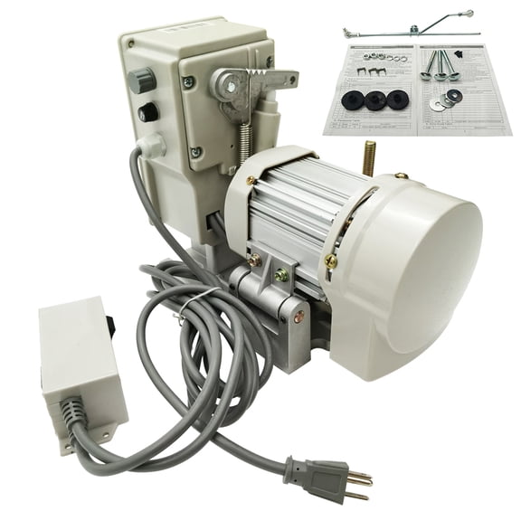 Sewing Machine Electric Brushless Servo Motor Adjustable Speed 110V 800W