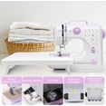 thumbnail image 1 of Sewing Machine with Extension Table, Mini Sewings Machines Portable Electric Sewing Machine, 12 Stitches Sewing Machines with LED Light, Sewings Accessory Kit, Ideal for Clothing, Pillowcases, Sheets, 1 of 5