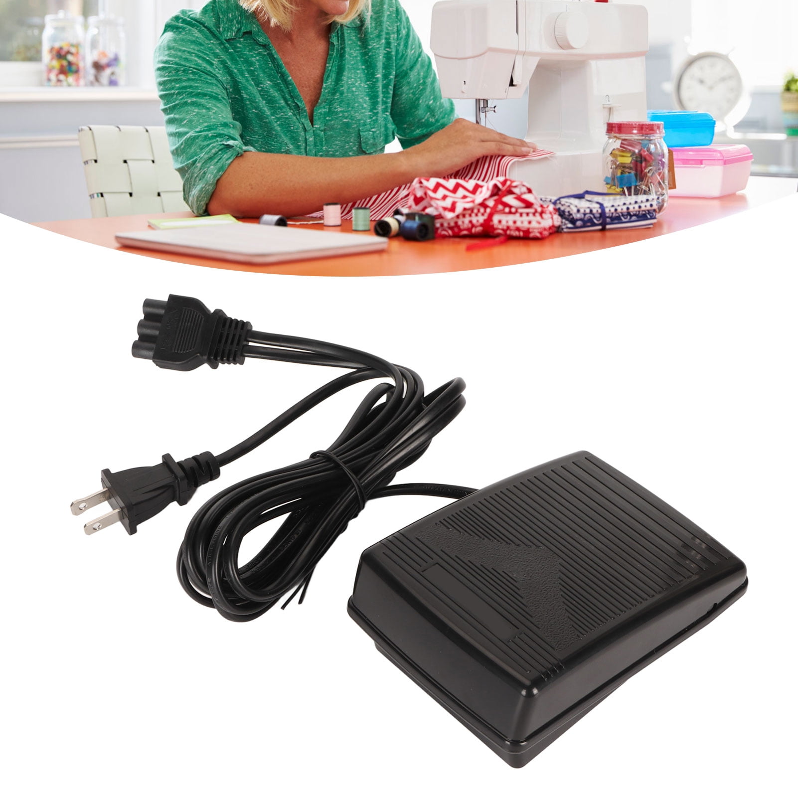 Sewing Machine Foot Pedal§variable Speed Foot Control With Cord§sewing