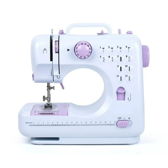 Sewing Machine Household Multi-Function Electric Lock Ed Eating Thick Pedal Lock Eye Sewing Machine Standard 12 Kinds Of Built