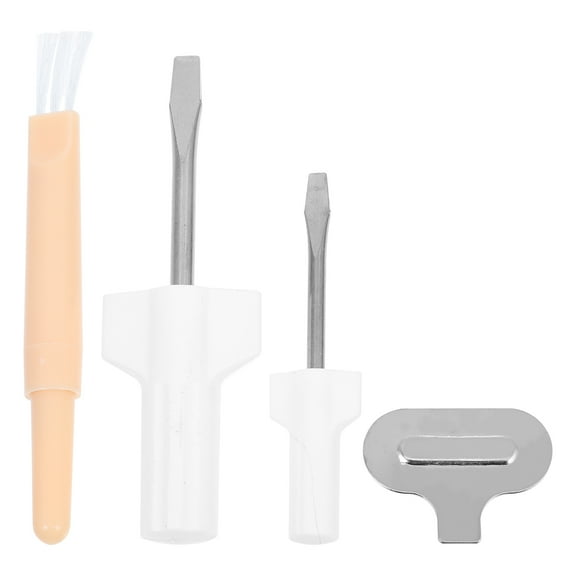 Sewing Machine Kit Screwdriver Cleaning Repair Supply Set Driver Screw Clean Tool Brush Household Supplies Removal
