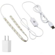 Sewing Machine LED Light Strip Light Kit 11.75inch DC5V Flexible USB Sewing Light 30cm with Touch Dimmer