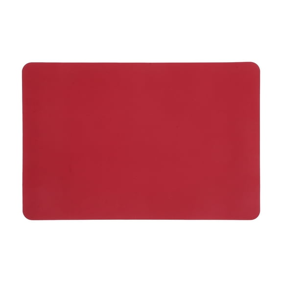 WHAMVOX Sewing Machine Mat Anti-Vibration Waterproof PVC Red for Quilting and Embroidery Machines