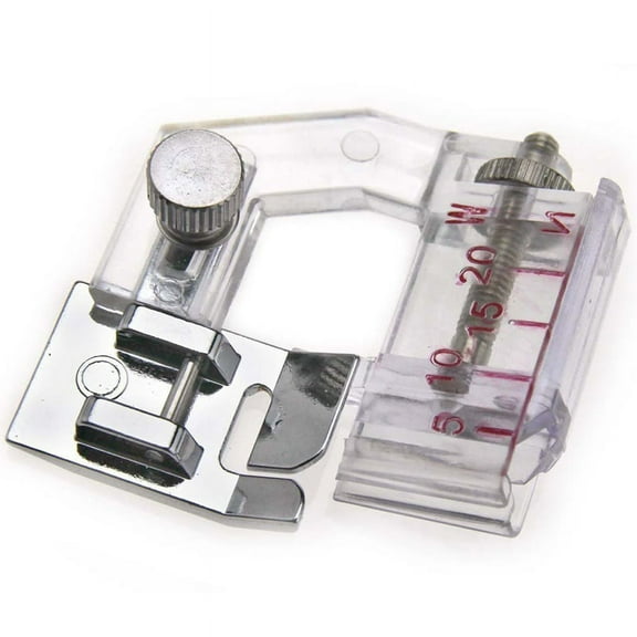 Sewing Machine Metal Foot Presser, Rolled Curling Presser Foot for Brother Singer Sewing Accessories