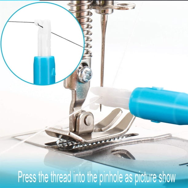 Sewing Machine Needle Threader Stitch Insertion Tool Automatic Threader ...