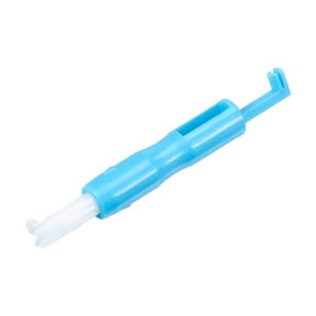 Sewing Machine Needle Threader Tool - Automatic Thread Guide and Needle Changer for Household Sewing Machines - Sewing Aid for Elderly and Low Vision