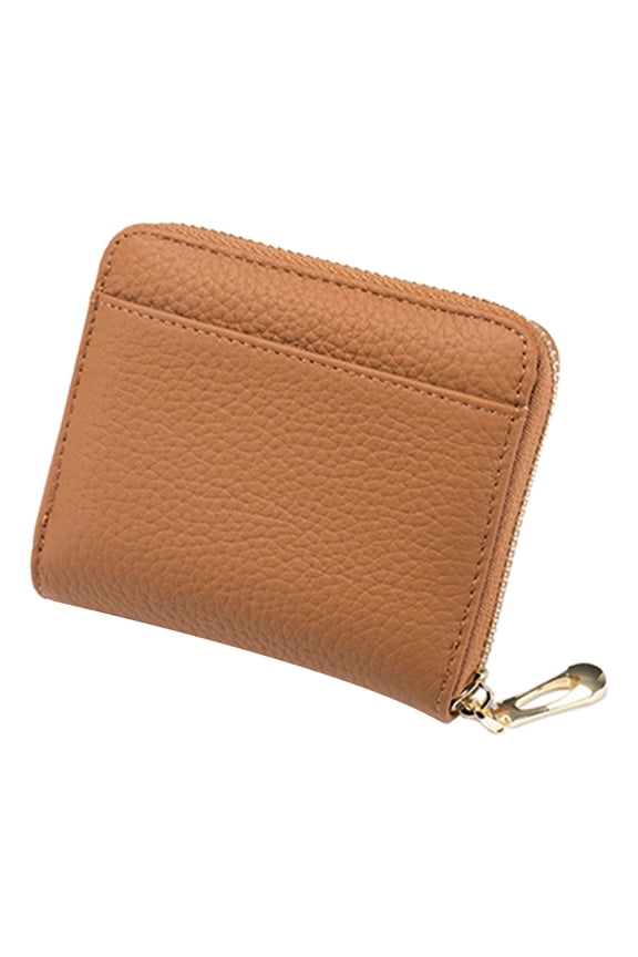 Sewing Machine Needle Threader Women's Wallet RFID Blocking Mini Pocket Purse Card Holder Purse With Zipper Pocket Ladies Credit Card Holder