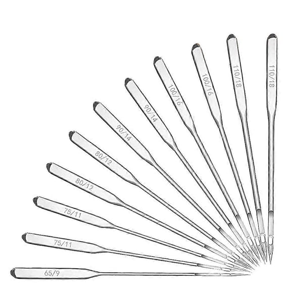Sewing Machine Needles, 60Pcs Universal Ballpoint Sewing Machine Needles Sewing Machine Accessoriessilver