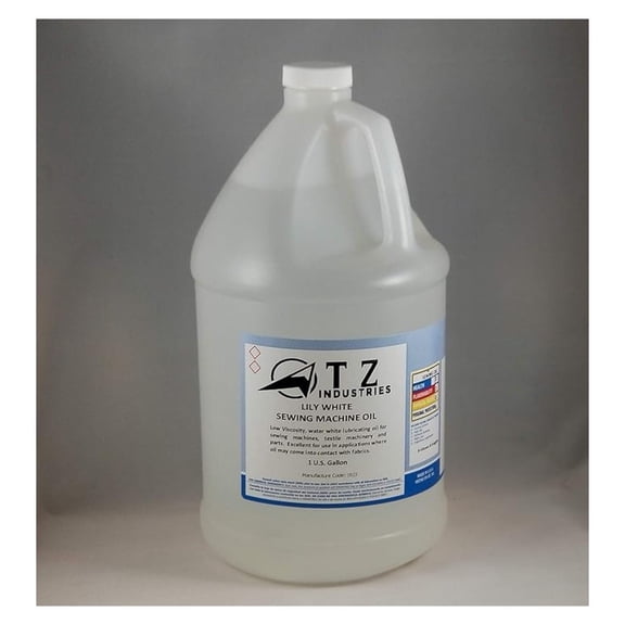 Sewing Machine Oil ~ Lily White (Gallon)