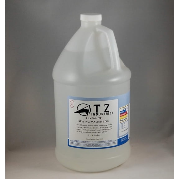 Sewing Machine Oil ~ Lily White (Gallon)