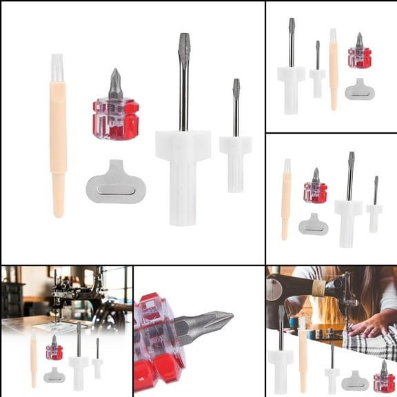 Sewing Machine Repair Tool Kit - 5-Piece Set For Durable, Efficient Home Maintenance