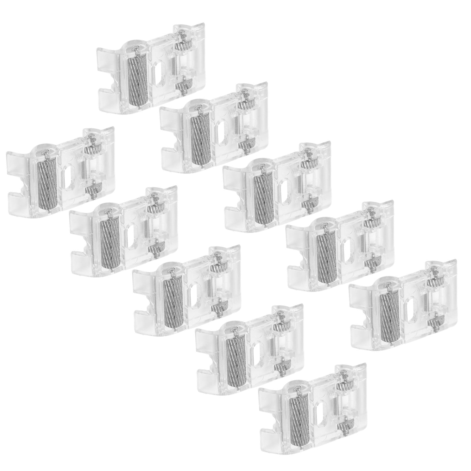 Sewing Machine Roller Foot 10pcs Roller Presser Foot Plastic Light