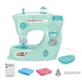 thumbnail image 1 of Sewing Machine Set Kids Electric Simulation Sewing Machine Kit Children's Educational with Sewing Cloth Needle Threader Ruler for Over 3 Years Old, 1 of 5