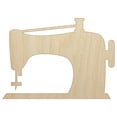 thumbnail image 1 of Sewing Machine Silhouette Wood Shape Unfinished Piece Cutout Craft DIY Projects - 4.70 Inch Size - 1/8 Inch Thick, 1 of 7