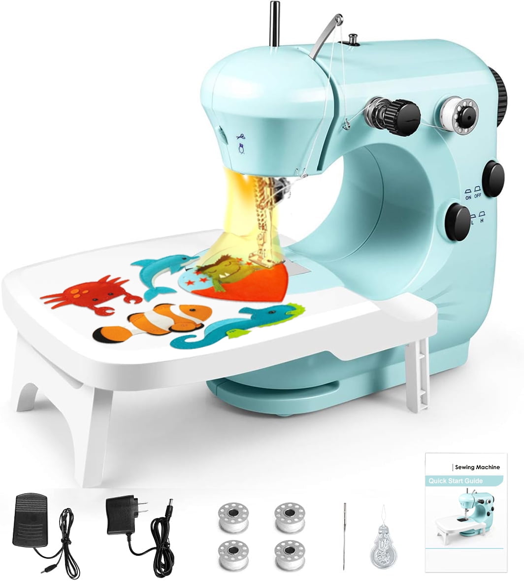 Sewing Machine, Small Sewing Machine with Extension Table for Beginners