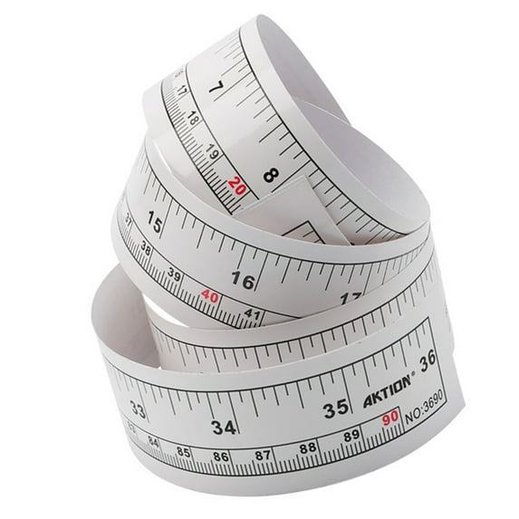 Sewing Machine Table Ruler Adhesive Sewing Measuring Tape Measuring Length 90cm/36in Adhesive Tape Measure for Tailoring