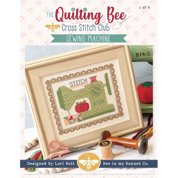 Sewing Machine - The Quilting Bee Cross Stitch Pattern
