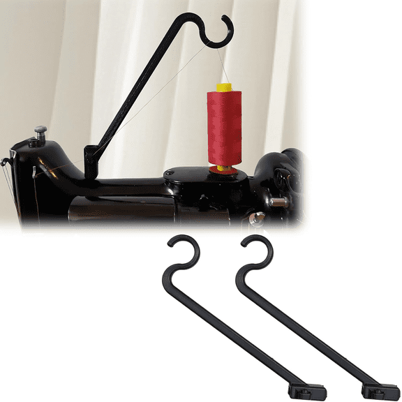 Sewing Machine Thread Stand for Singer Featherweight 221-222K, Sewing Machine Thread Holder with Unrestricted Material Flow for Industrial Cones