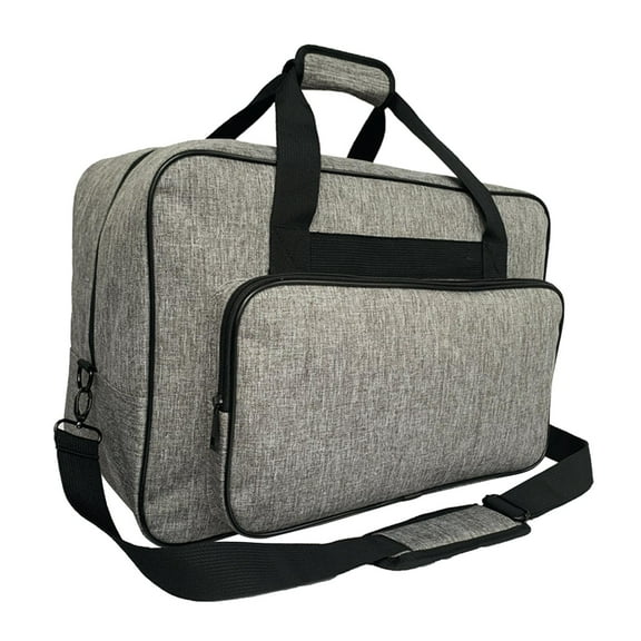 Sewing Machine Tote Bag, Universal Portable Carrying Case with Shoulder Strap Sewing Machine and Supplies 18 .1 X 12. Gray