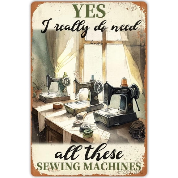 Sewing Machines Jigsaw Puzzles 35 Piece For Adults -Yew I Really Do Need All These Sewing Machines Wooden Puzzle Fun Games Stress Relief Toys For Home Decor Living Room Decor