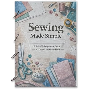 Sewing Made Simple: Foolproof Sewing Made Simple Guide with 1000+ Free Sewing Notes & Beginner Sewing Patterns - No-Fuss Guide to Stitches, Fabrics & Sewing Techniques for Nervous New Sewers