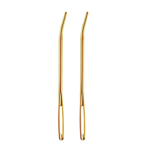 Sewing Needle Set Large Eye Needle Embroidery Bent Needle Yarn Darning Needle for Wool Sewing Knitting Crocheting