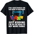 thumbnail image 1 of Sewing Patchwork Gift Quilt For Quilter Women T-Shirt, 1 of 4