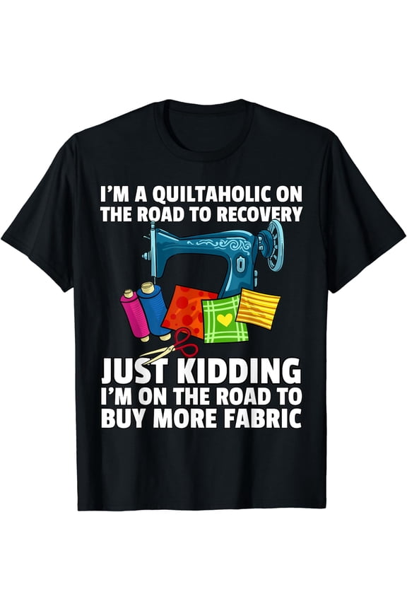 Sewing Patchwork Gift Quilt For Quilter Women T-Shirt