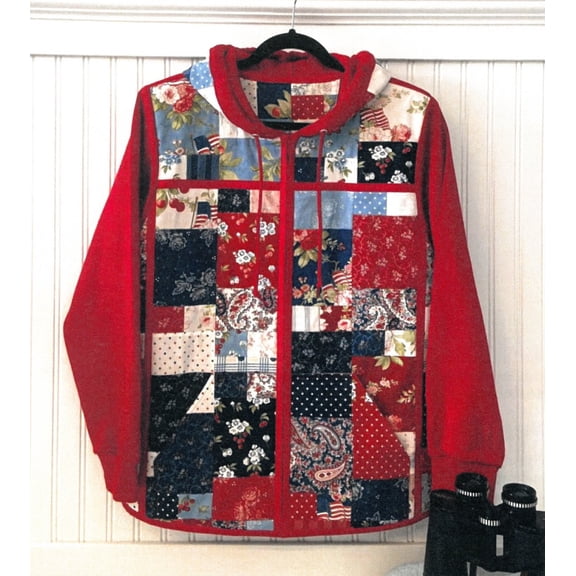 Sewing Pattern - Charming Hoodie Sweatshirt Jacket Charm Pack J. Minnis Designs (Pattern Only) (JMD212) M204.34