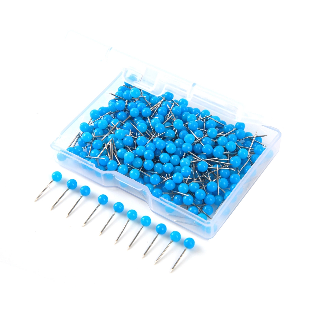 Sewing Pins Colored Round Head Long Straight Pins for Sewing Project