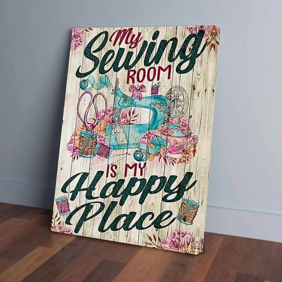 Sewing Room Love Poster Home Decor Office Wall Art Living Room Decor ...