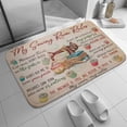thumbnail image 1 of Sewing Room Rules Door Mat for Home Entrance, Floor Mats for House Front Door Mat Indoor Inside Outdoor Outside Entryway Rugs Indoor Welcome Mat Anti-Slip Rubber Back 30 x18 Inch, 1 of 5