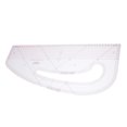 thumbnail image 1 of Sewing Ruler, French Curve Ruler Acrylic Sewing Pattern Maker, Multi-Purpose Pattern Making Ruler Fashion Design Tools for Pattern Making Fabric Cutting, 1 of 7