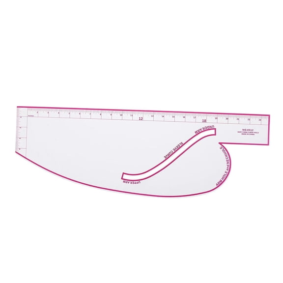 Sewing Ruler Pattern Making Imperial Pattern Ruler Acrylic Measuring Tool for Dress Makers Crafting
