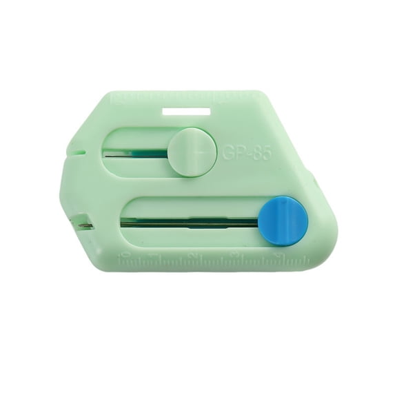 Sewing Seam Ripper with Polygonal Magnetic Gauge, Thread Cutter Tool with Seam Ripper, Green - Magnetic Gauge for Precise Seam Removal, Ergonomic Design for Comfortable Grip - For Sewing Enthusiasts,