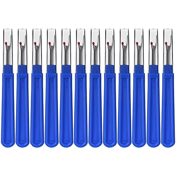 Sewing Seam Rippers,Stitch Thread Unpicker and Cutter for Crafting,12 Pieces