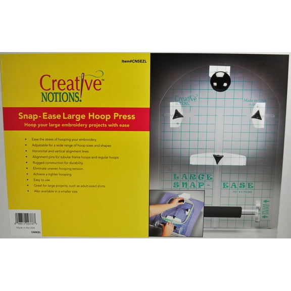 Sewing Snap Ease Large Hoop Press CNSEZL
