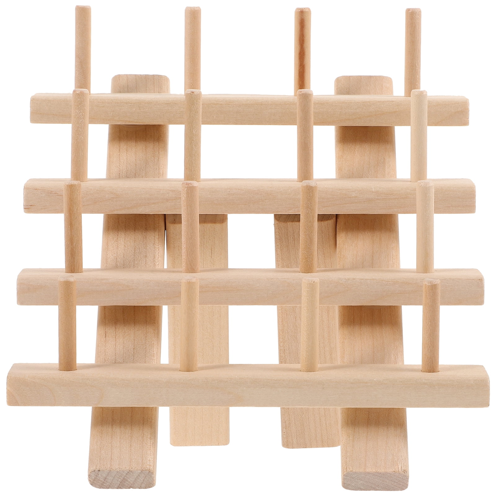 Sewing Storage Rack Embroidery Thread Bracket Wood Yarn Stand Sewing ...