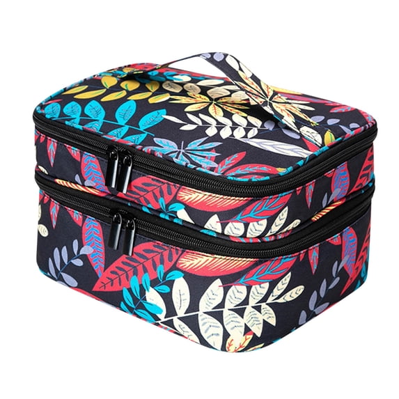 Sewing Supplies Organizer Bag Double-Layer Sewing Box Organizer Sewing Storage Bag Sewing Basket Travel Women Sewing Box for Sewing Supplies, Scissors, Thread, Pins,Needles,Clips