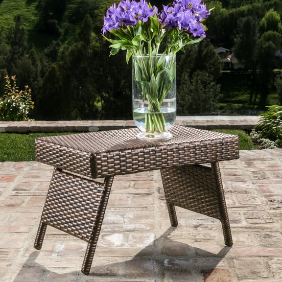 Sewing Table - 24" W X 16" D 15.75" H Iron Frame, Handmade Details, No Assembly Faux In Structure, , Needed