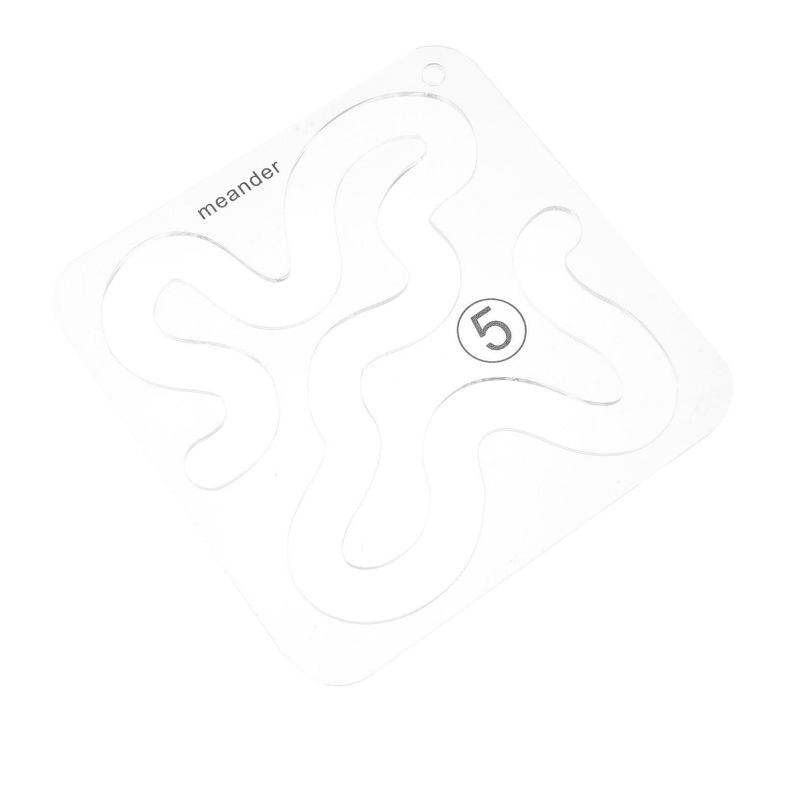 Sewing Template Patchwork Quilting Ruler Safe Sewing Ruler Free Motion