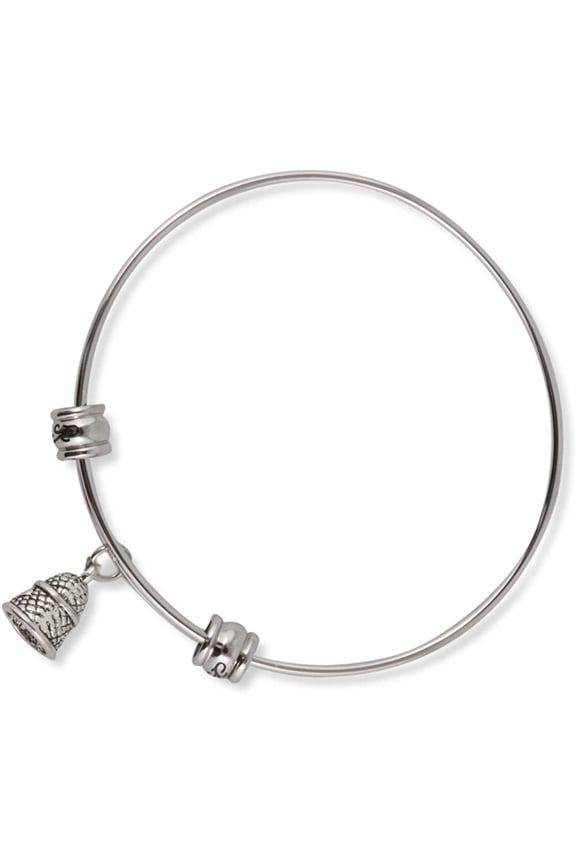 Sewing Thimble Fancy Bangle