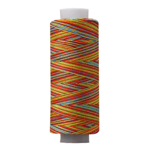 Sewing Thread Leather Color Sewing Thread DIY Polyester Gradient Braided Thread 300 Yards Sewing Tools Sewing Accessories
