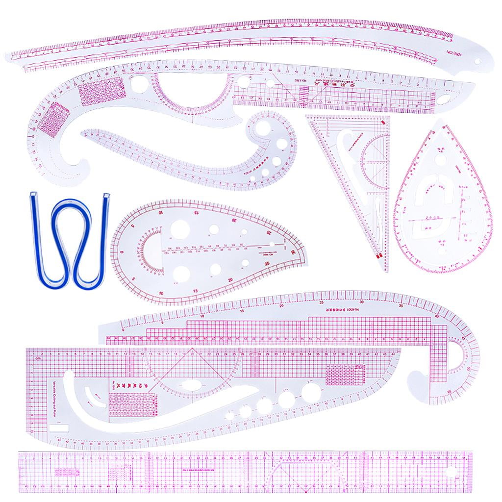 Sewing Tools Set Ruler Set- French Curve Sewing Tool